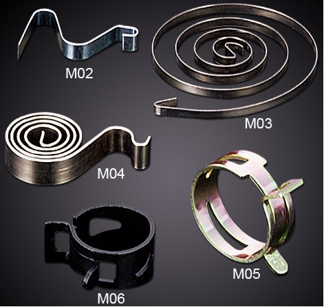 專業(yè)生產(chǎn)廠家汽車電機(jī)彈簧家電微電機(jī)彈簧